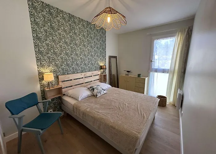 Lumineux 4 Couchages, Balcon, Parking - - Fr-1-224c-344 * 생장드몽